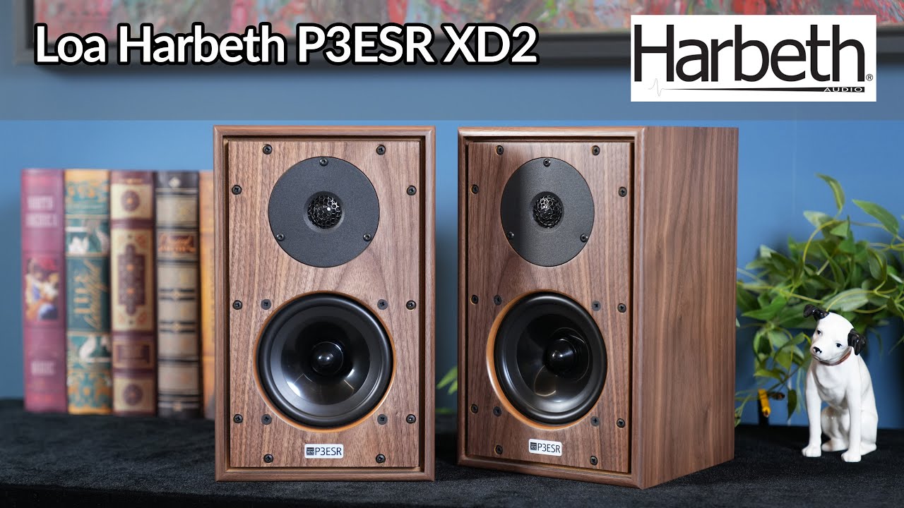 Loa Harbeth P3ESR XD2 - Nâng Cấp Nhiều Công Nghệ Mới -Màng Loa RADIAL4 + Phân Tần Cao Cấp - NEW 2025