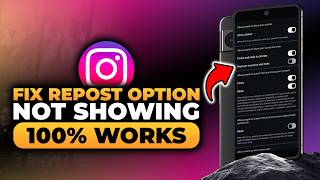 How To Fix Instagram Repost Option Not Showing (𝟮𝟬𝟮𝟲) | 100% WORKS | NO Yapping, To The Point & EASY