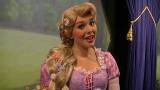 Walt Disney Worlds Princess Meet And Greet Cinderella Rapunzel Aurora In Magic Kingdom