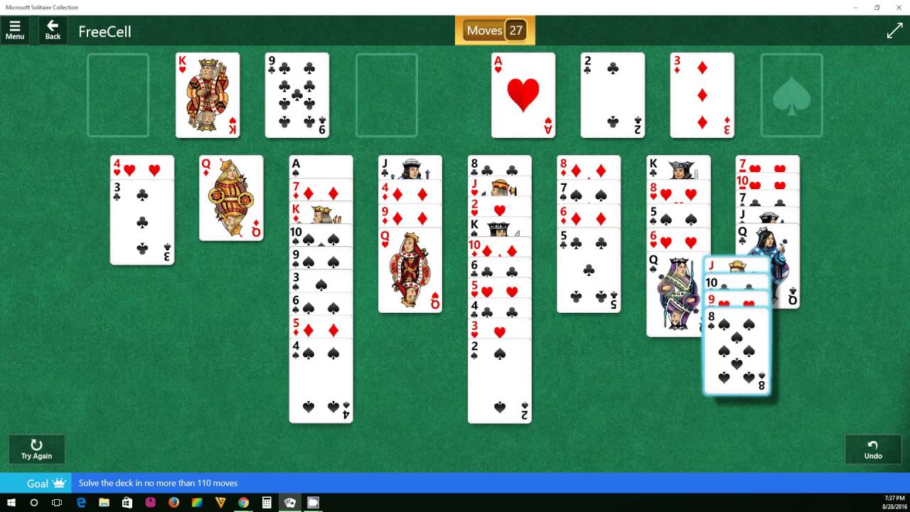 what are Microsoft Solitaire collection level names