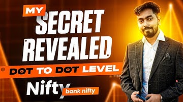 How to draw Dot to dot Levels in Nifty and Bank nifty ? My big Secret Revealed @TRADINGLEGEND
