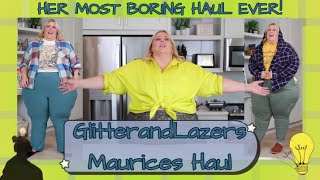 GlitterandLazers React: This Was the Best Time of Anna's Life. (Maurices Haul)