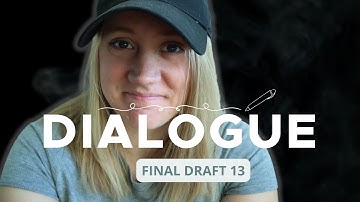 Writing Dialogue - Final Draft Tutorial