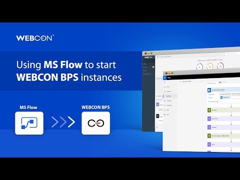 Using MS Flow to start WEBCON BPS instances