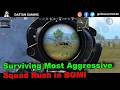 Surviving the Most Aggressive Squad Rush in BGMI History! #1vs4cluth #shorts #pubgmobile