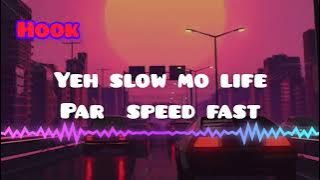 MC TLE - RAAT bhar soya nahi ( lyrics) 2k25 