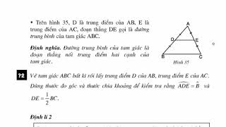 đương trung bình của tam giác -hình thang -toán 8 -cô nguyễn phương thu