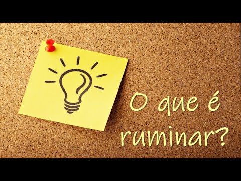 Vídeo: Na bíblia o que significa ruminar?