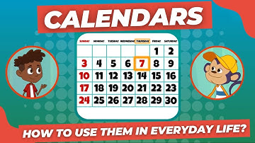 LEARN TO USE A CALENDAR WITH PETE AND FRANK | 1st Grade - Science