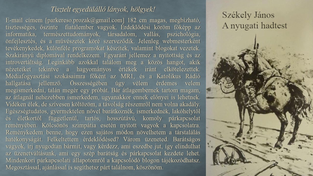 Székely János - A nyugati hadtest (hangoskönyv)