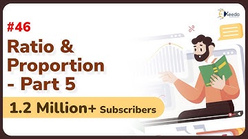 Understanding Ratio and Proportion Problems - Part 5 | Quantitative Aptitude | GATE & ESE