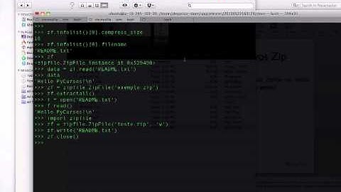 Aula sobre Manipulação de Arquivos ZIP com Python - Zipfile - PyCursos