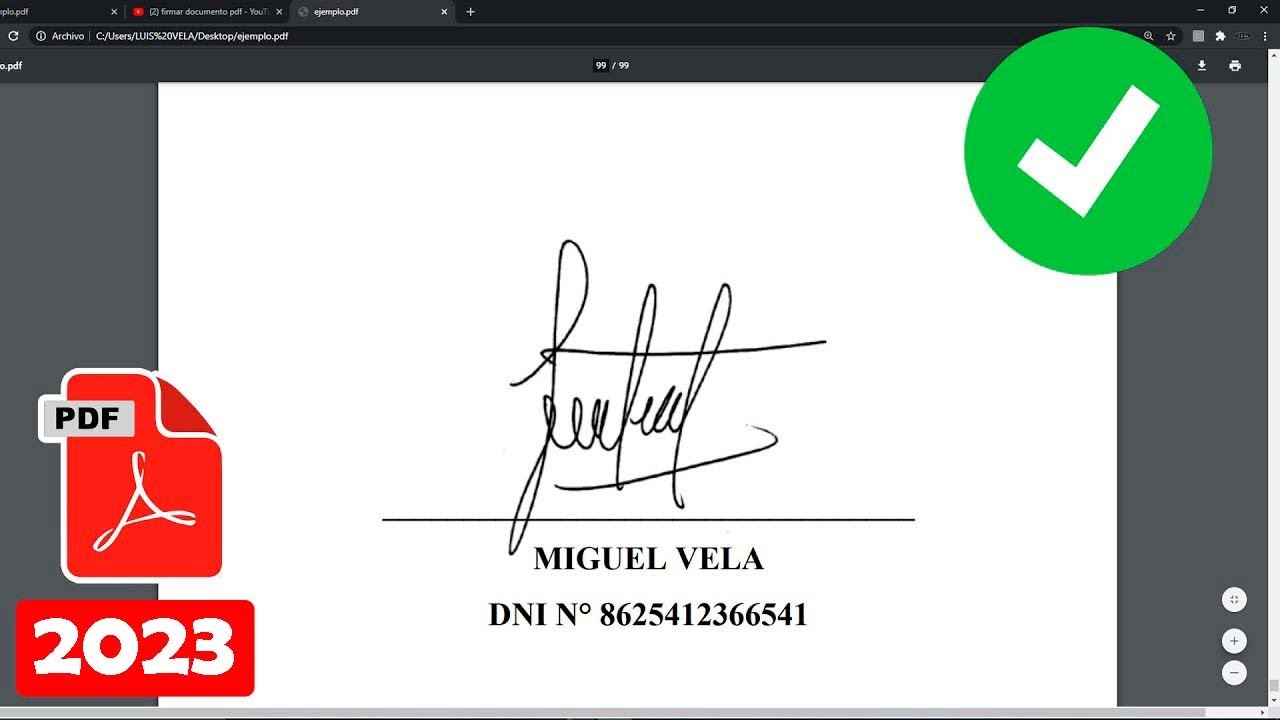 Firmar digitalmente pdf