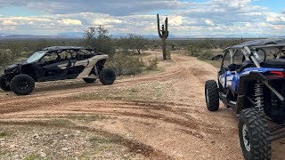 Trail Riding in the Desert  Two Brand New  CanAm X3’s (XRS / RS)