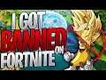 I Got BANNED From Fortnite...