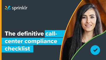 The definitive call center compliance checklist