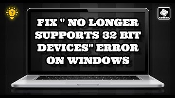 How To Fix “Roblox No Longer Supports 32 Bit Devices” Error on Windows