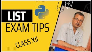 Python (LIST) Exam Tips Class XII (CBSE)