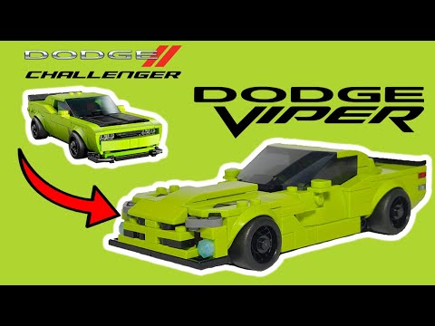 77237 Dodge Viper - Lego Speed Champions Alternative MOC Tutorial