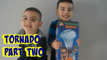 WE DID IT! THE TORNADO MAKER WAS AWSOME! TRIAL 2