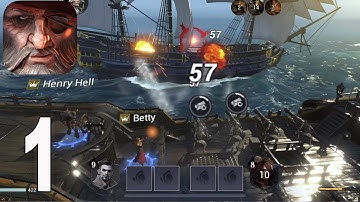 Sea of Conquest: Pirate War - Gameplay Walkthrough part 1(iOS,Android)