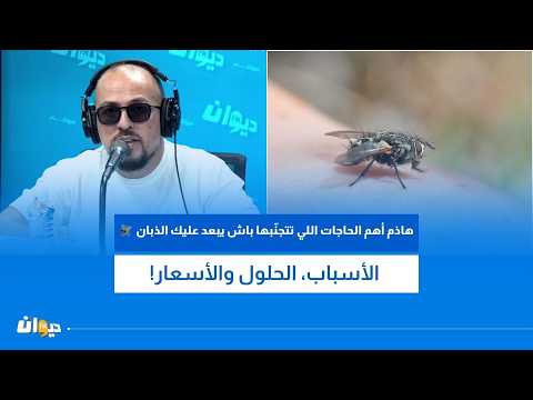 The most important things to avoid to keep flies away with Rafea El Mejri on Rafea Weld Edar: Cau...