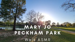 Mary Jo Peckham Park Walk ASMR Katy TX