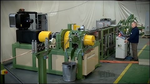 Meltech continuous rotary extrusion machine