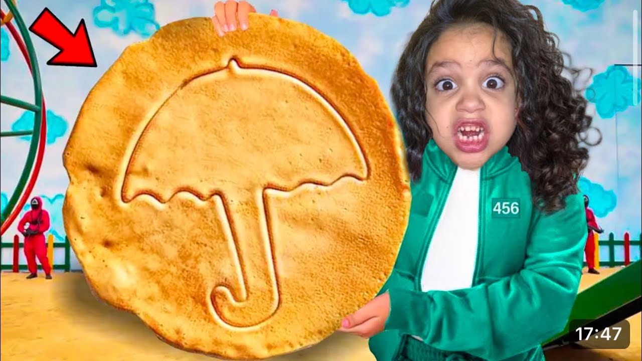 Ont a préparé des géant cookies ￼de Squid, game  🍪
