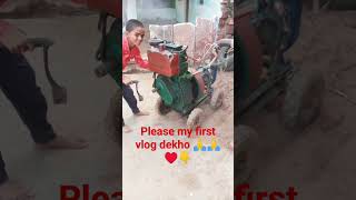 Diesel engine start kar diya kirloskar engine viralshort 8hp subscribe ?♥️♥️