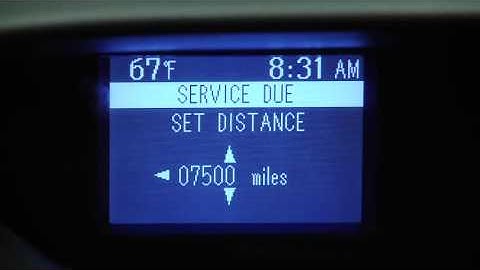 2011 Mazda CX 7 Features   MULTI INFORMATION DISPLAY