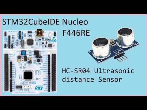 139. STM32CubeIDE Ultrasonic Distance Sensor. HC-SR04 with STM32F446RE Nucleo