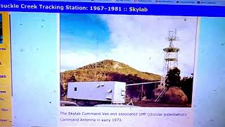 My Role In Skylab At Honeyle Creek Tracking Station