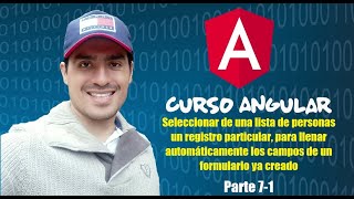 ✔️ Curso Angular | Seleccionar Registro y Llenar Formulario Automa Angular + PHP + MySQL Parte 7-1