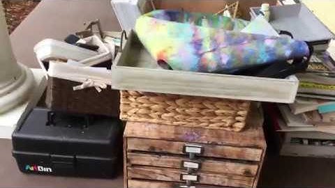 A New Beginning! Gathering Art Supplies After the Flood