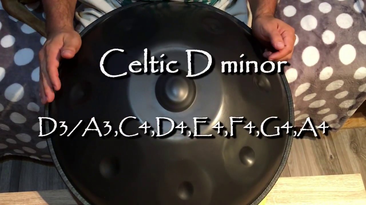 VIBE Handpan Celtic D minor 8