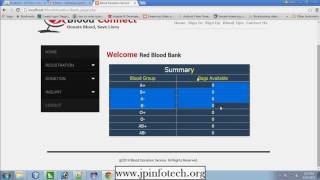 Online Blood Bank Management System with Donor Information Life Saving Application | Android screenshot 2
