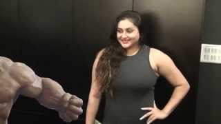 Tamil Hot &Y Actress Namitha &Director Al Vijay At Slam Fitness And Fitness Studio Inauguration