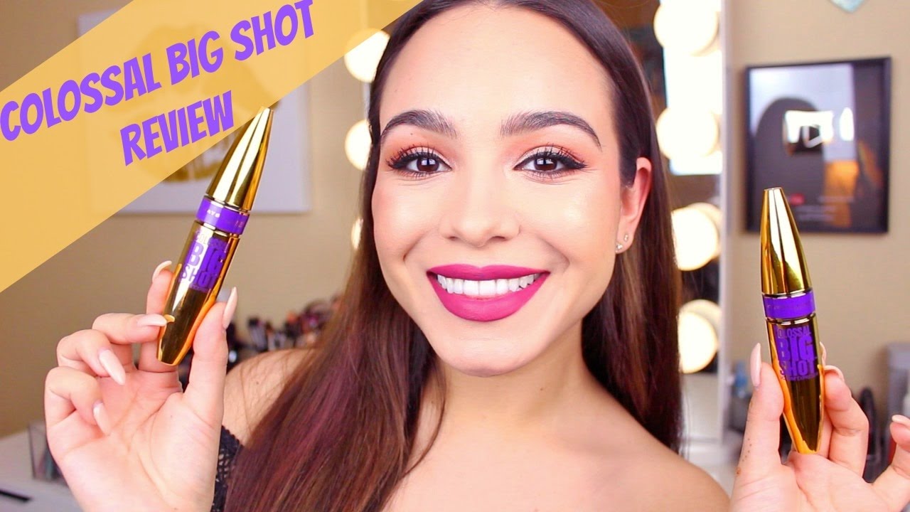 Transportere Talje rolige Maybelline Colossal Big Shot Mascara Review + Demo! - YouTube