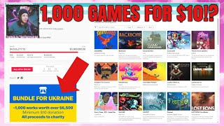 10 games from itch.io Bundle for Ukraine!