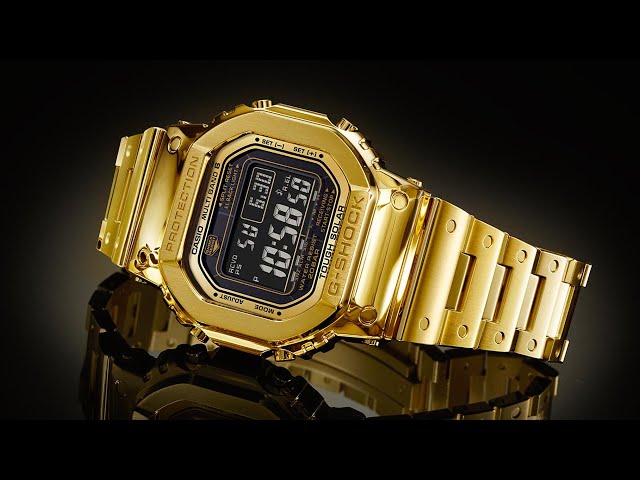 PAID WATCH REVIEWS - Casio G-Shock G-D5000-9JR $70,000 Gold
