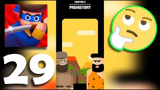 PREHISTORY | NINJA STARS | Mr Ninja  gameplay Chapter8 #29 screenshot 5