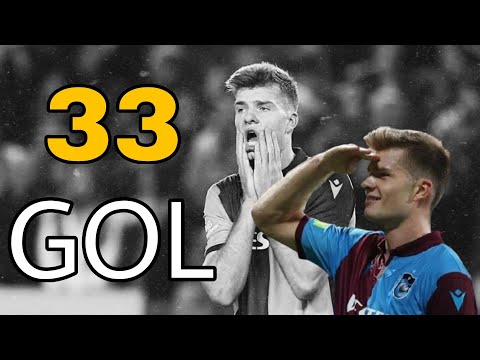 ALEXANDER SØRLOTH TRABZONSPOR KARİYERİNDEKİ TÜM GOLLERİ (33 Gol)