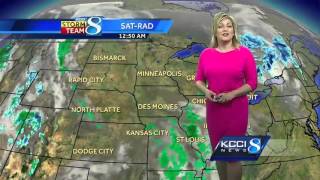 Videocast: Cold front brings showers, thunderstorms