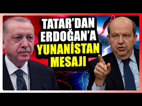 Türkiye ve KKTC AB'ye meydan okuyor! Ersin Tatar'dan Erdoğan'a Yunanistan mesajı