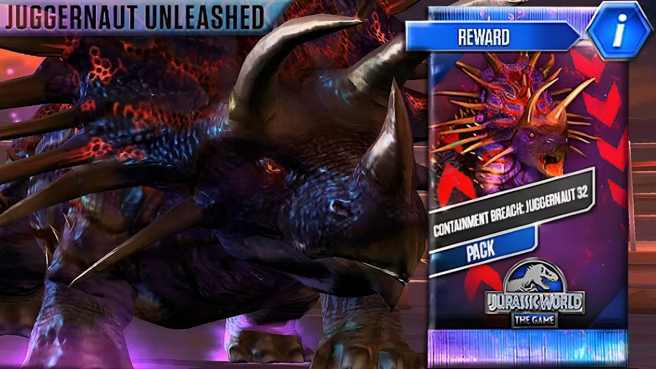 JUGGERNAUT UNLEASHED & CONTAINMENT BREACH JUGGERNAUT 32 | JURASSIC WORLD THE GAME