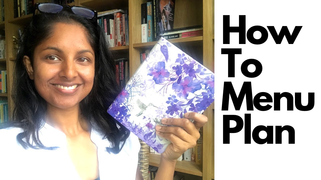 Menu Planning for the Week for Beginners/ Step by Step - YouTube