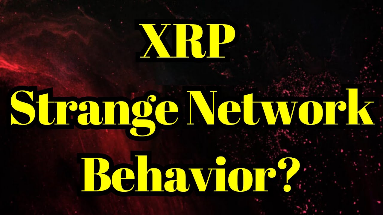 XRP Strange Network Behavior? Ripple CTO Puzzled at This Finding - YouTube