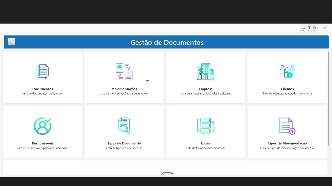 Aplicativo de Gestão de Documentos