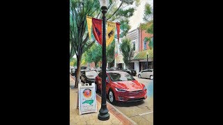Day 26 Tesla Ruby Tryon Palace Road Trip Part 2